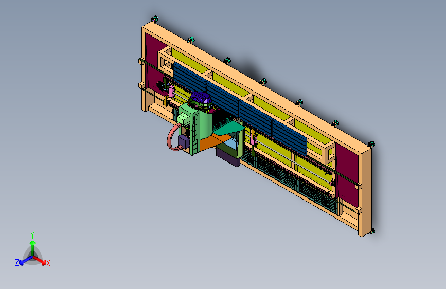 防止切削飞溅的数控钻攻中心