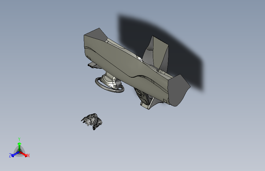 A2003104-普锐斯中i-Phone的手机支架