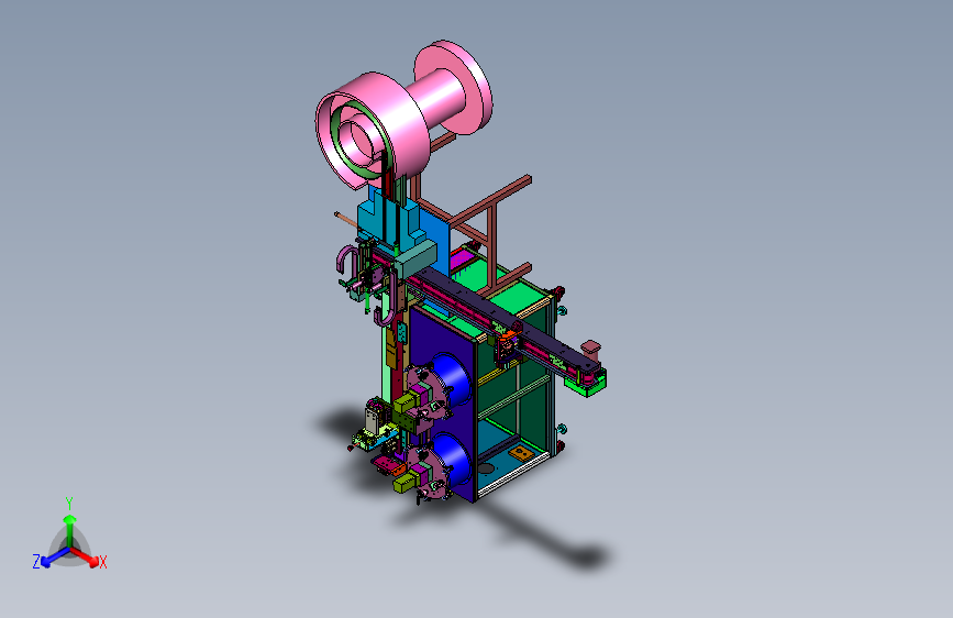 辅助固定的薄壁轴承组装安装台