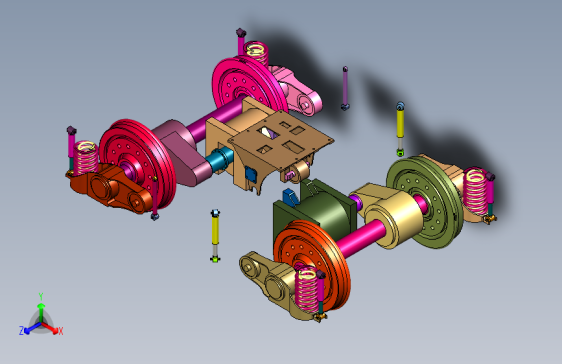 高速列车转向架