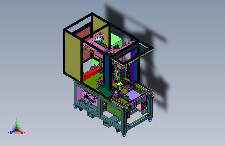 机构滑轨运动功能检测机