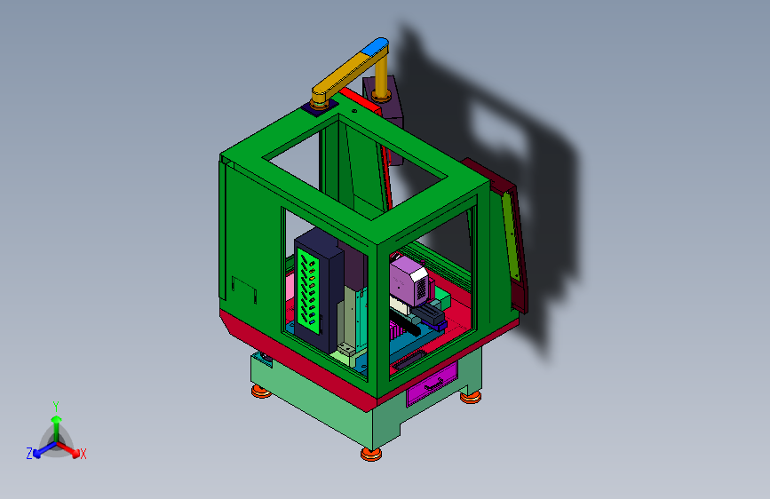 机械加工用四头钻孔机