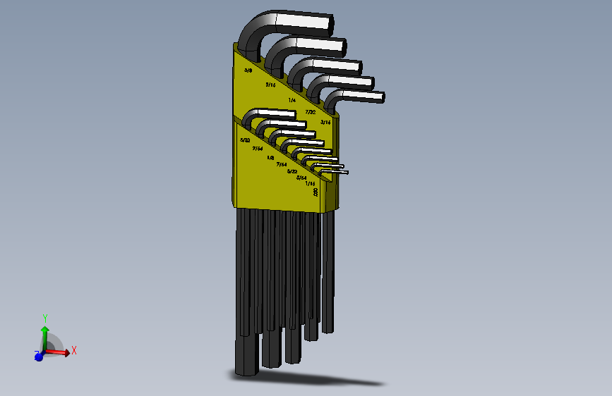 内六角扳手全套