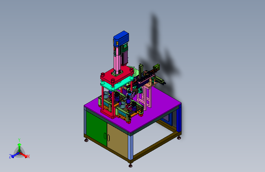 联轴器组装用全自动工作台