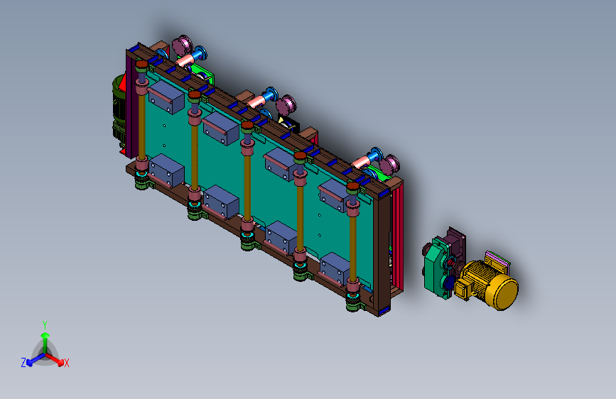 六自由度振动试验装置
