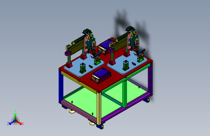螺母的自动拧紧机系统