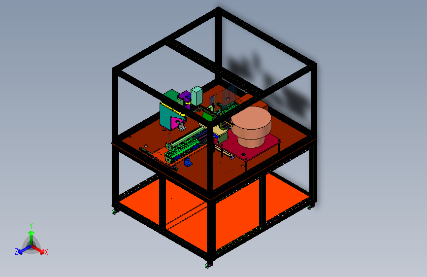 铝片传送的堆叠装置