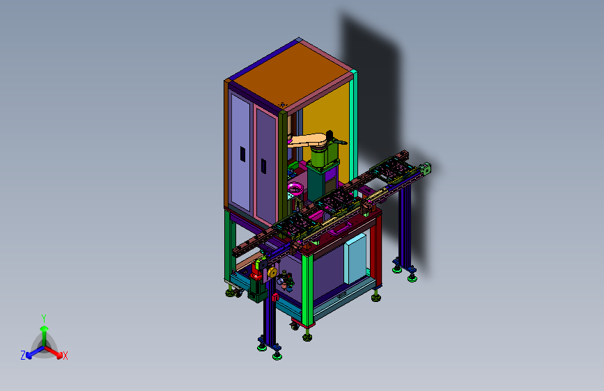 面板类产品的手撕位自动贴膜机