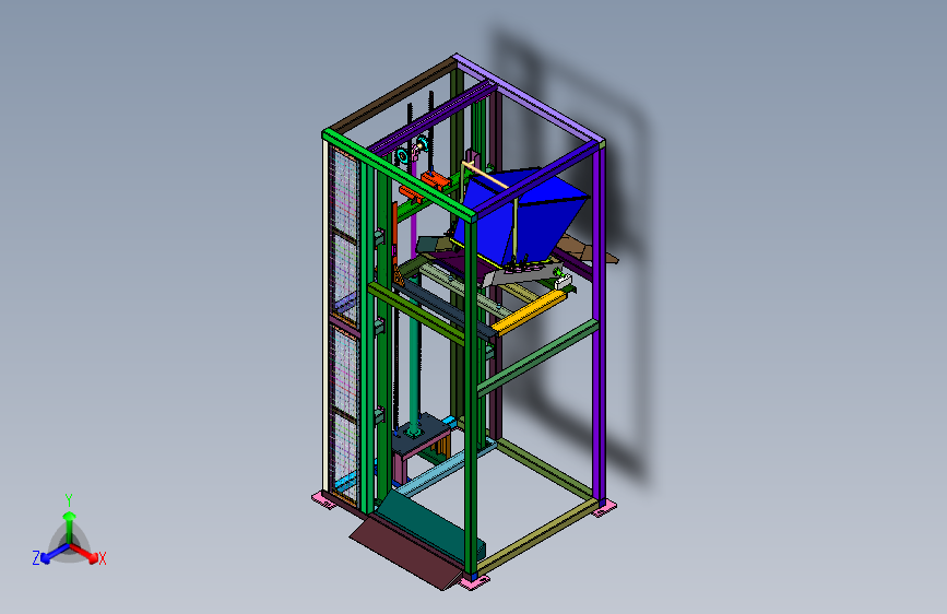 能提升的翻斗机