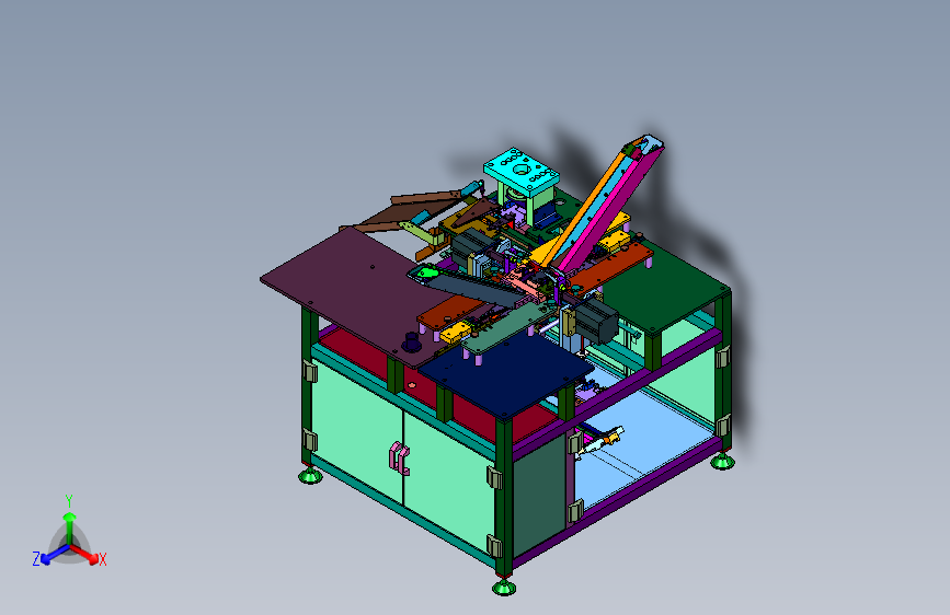 汽车车厢合页铰链自动装配机