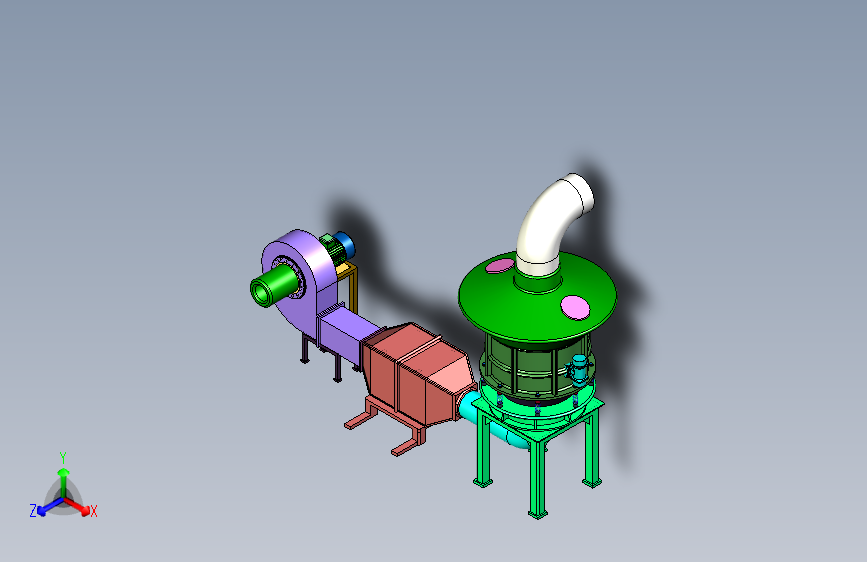 热风炉干燥系统