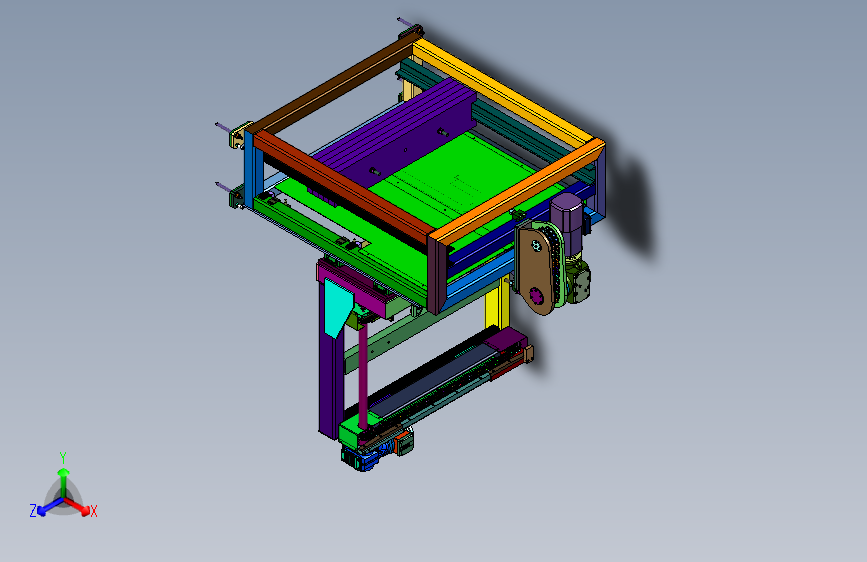 升降式链式输送装置
