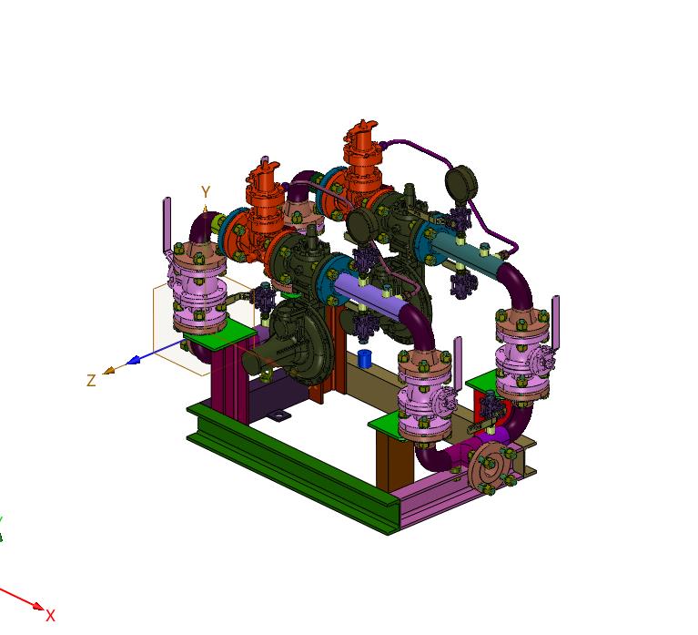 天然气集气一体化集成装置