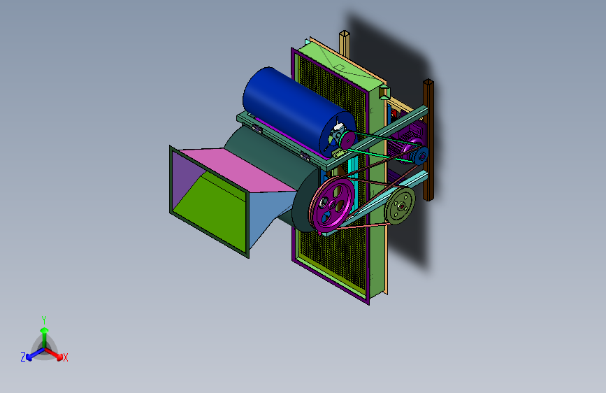 凸轮式挤压破壳橡胶果脱壳机