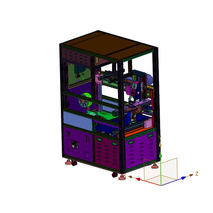 贴标输送一体式贴标机
