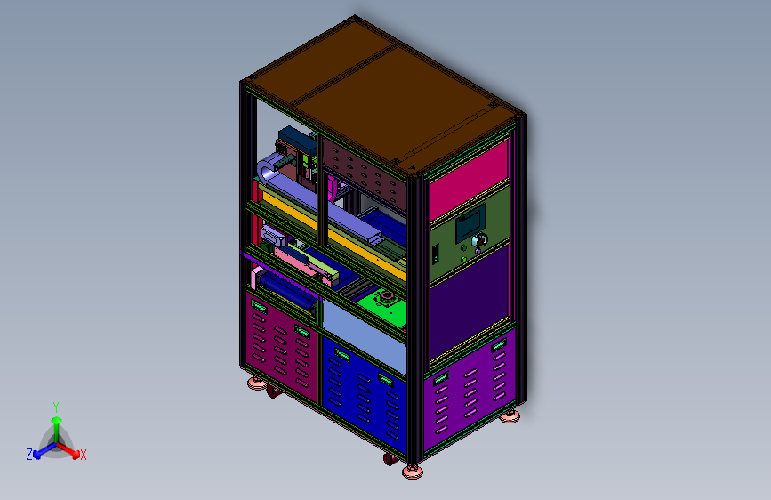贴标输送一体式贴标机