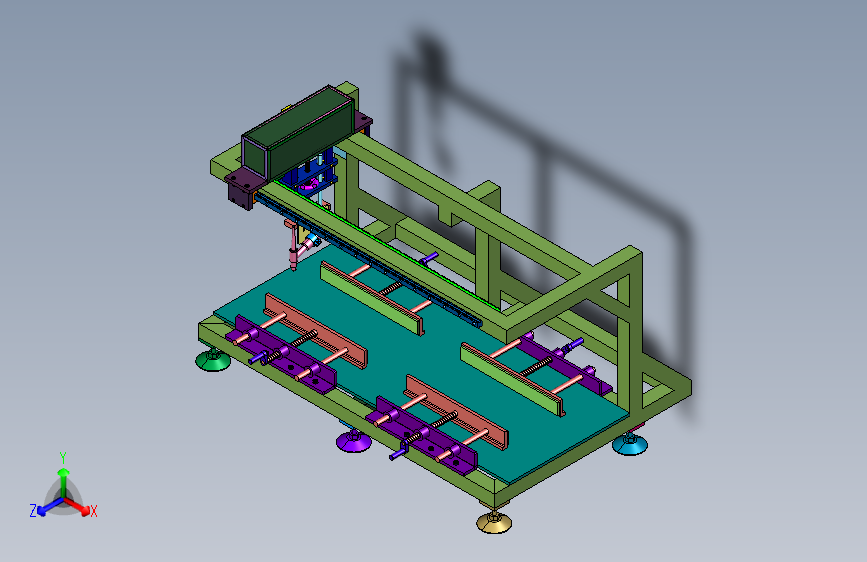 氩弧焊炬直线找正装置