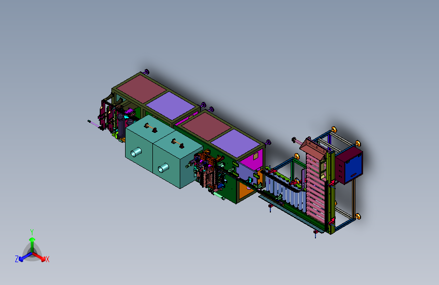 振动喇叭自动装配线