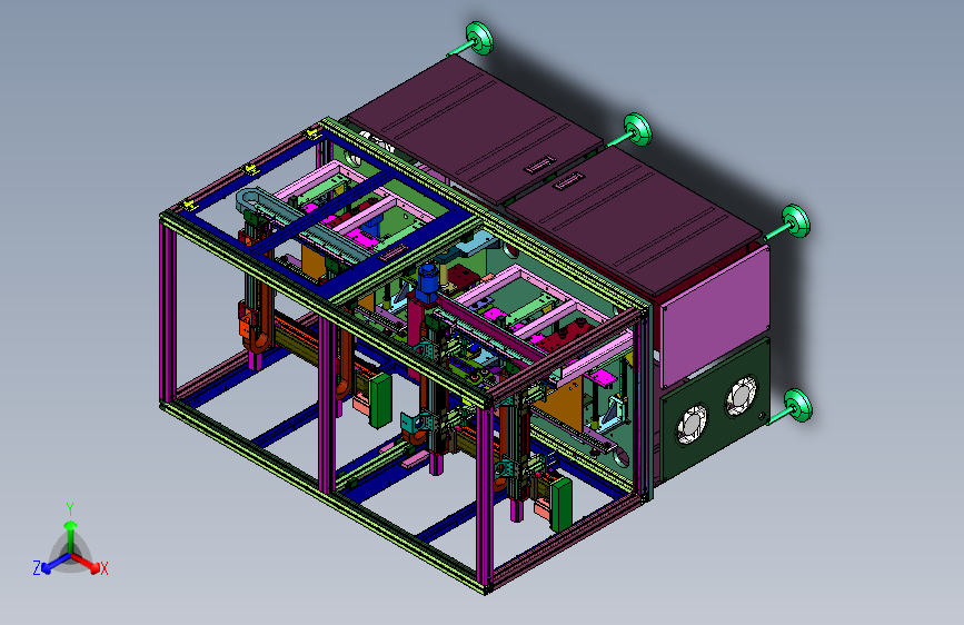 智能单板涂胶生产线