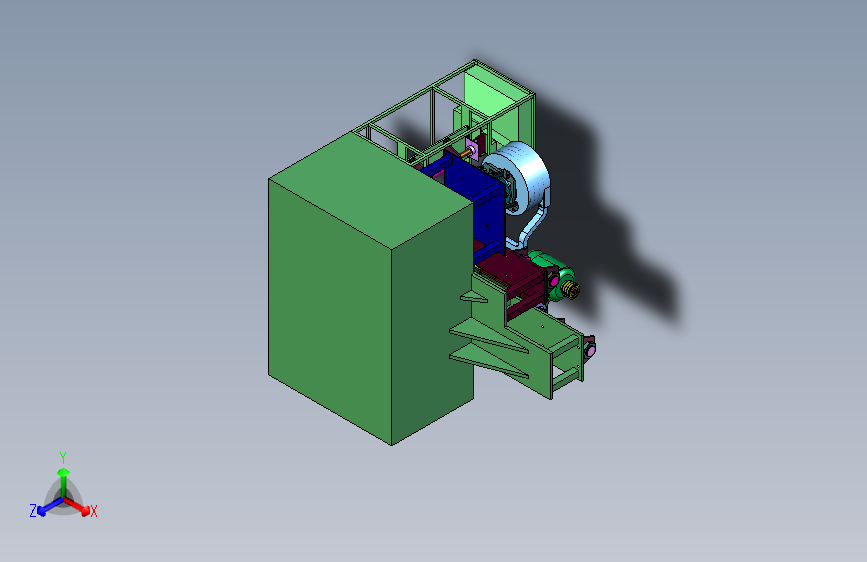 轴套加工的自动倒角装置