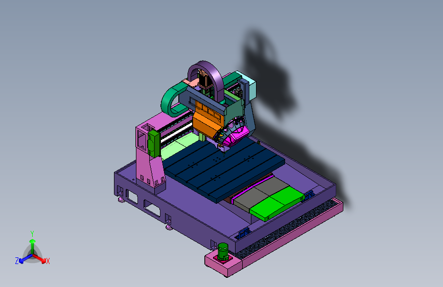 自动的立式钻攻中心机床装置