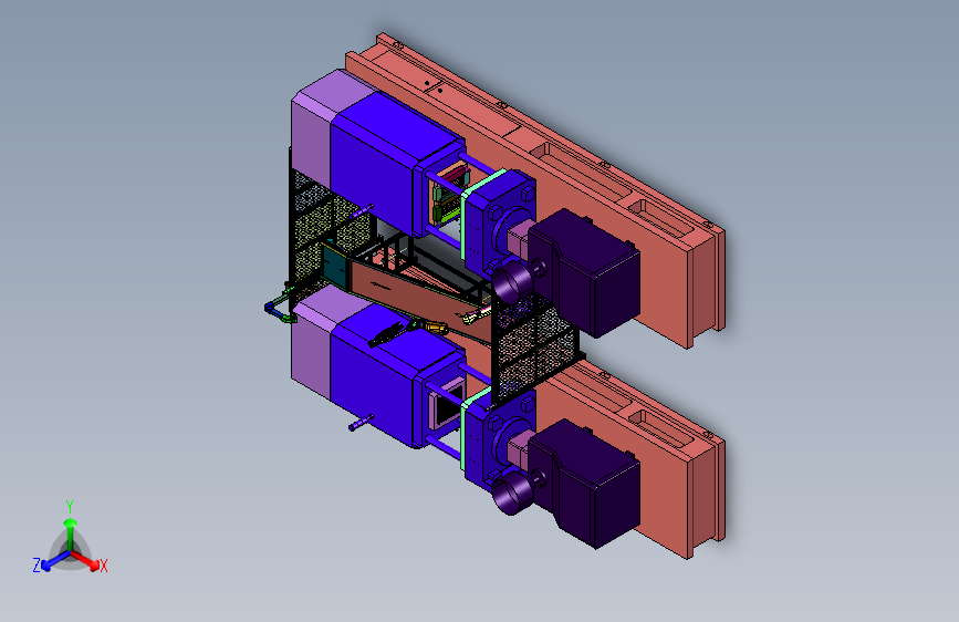 注塑用集中下线的传送带