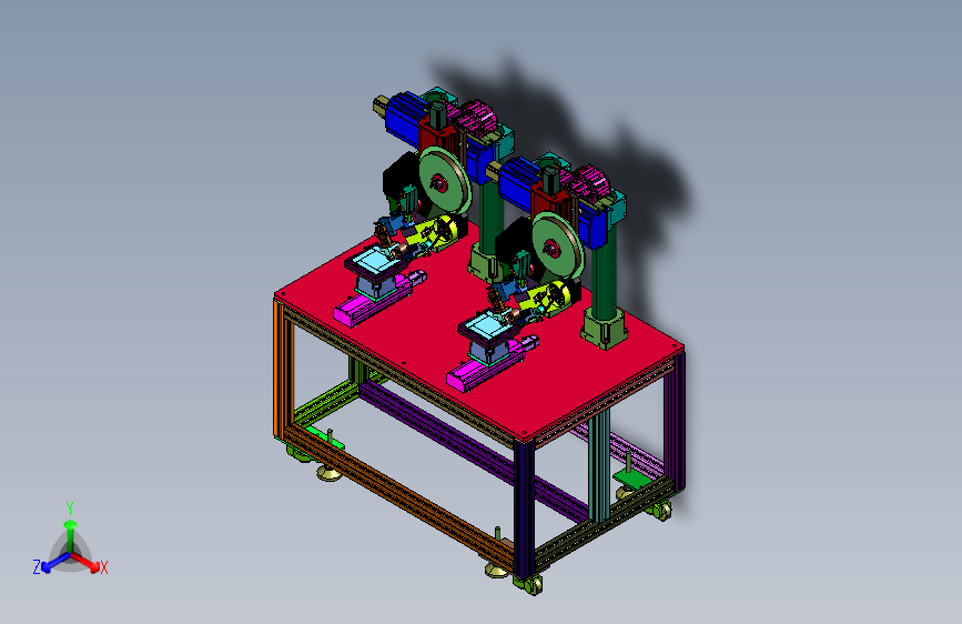 自动撕贴胶带装置