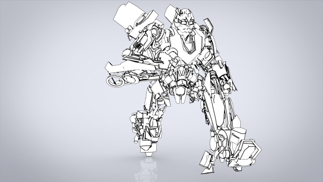 A2003212-大黄蜂变形金刚机器人