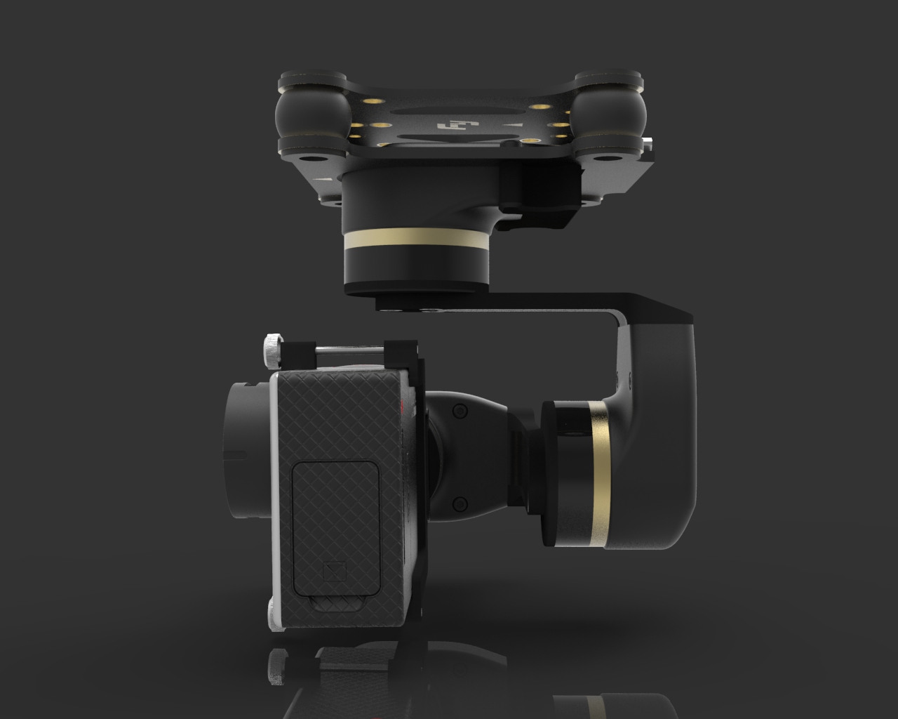 A2003214-适用于GoPro的迷你3D云台(Feiyutech)