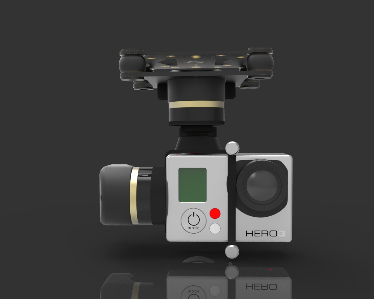 A2003214-适用于GoPro的迷你3D云台(Feiyutech)