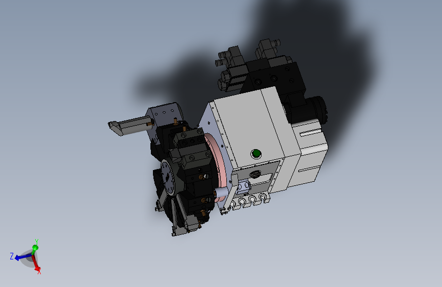 A2003286-NHT-80 液压转塔平行凸轮驱动液压炮塔刀架