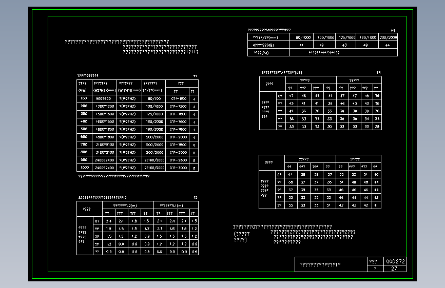27-发电机房噪声控制设备选型（1）