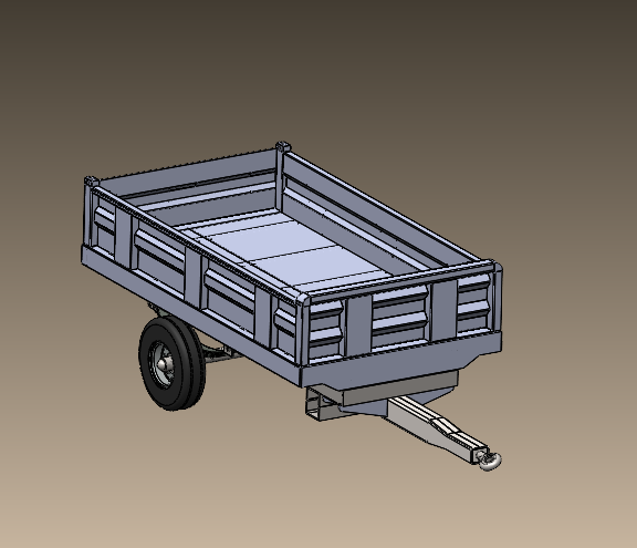 A3002540-2 吨拖拉机拖车