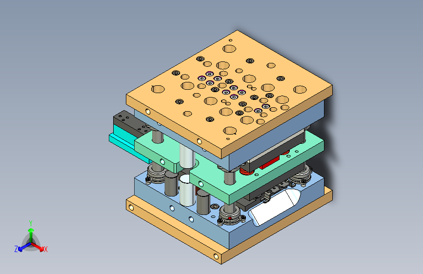 A3002542-级进冲模工具