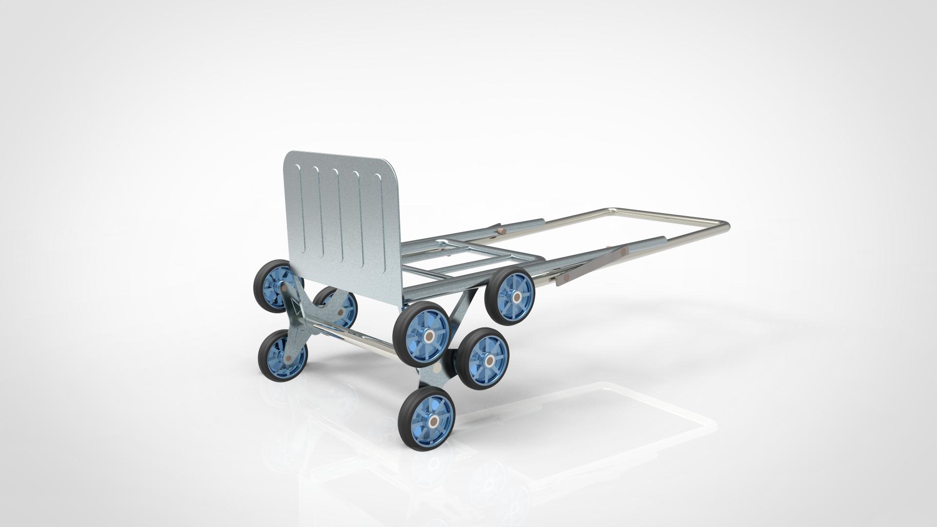 A3002547-楼梯可转换手推车