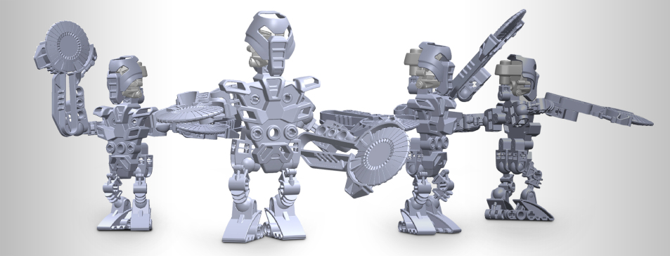 A3002616-乐高 《生物砖》 瓦卡马机器人