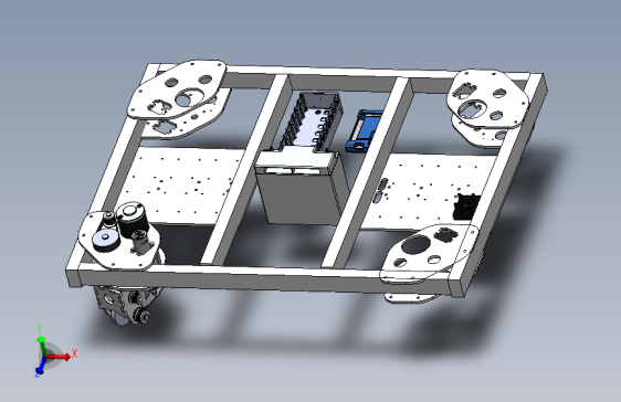 A3002671-比赛机器人底盘底座