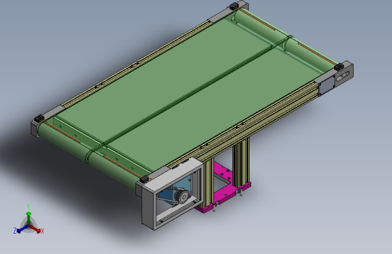 基于铝型材的皮带输送机