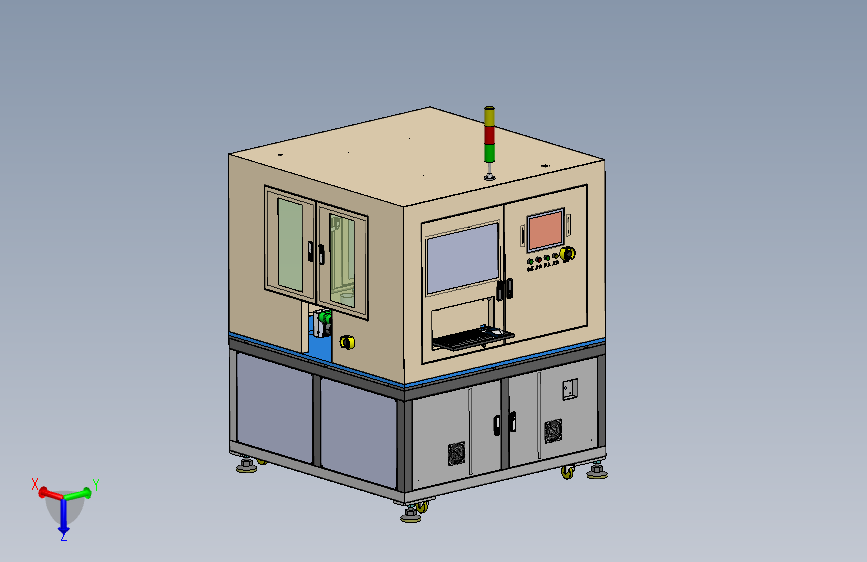 锂电池壳视觉缺陷检测机