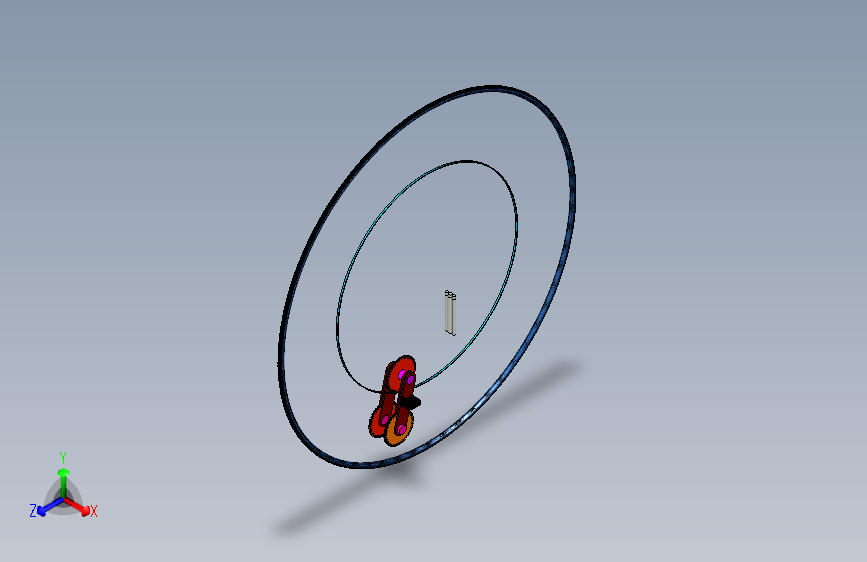 A3002728-单轮自行车独轮车