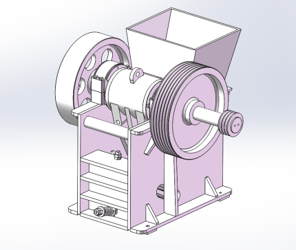 PE250×400G复摆颚式破碎机设计【三维SolidWorks】214723