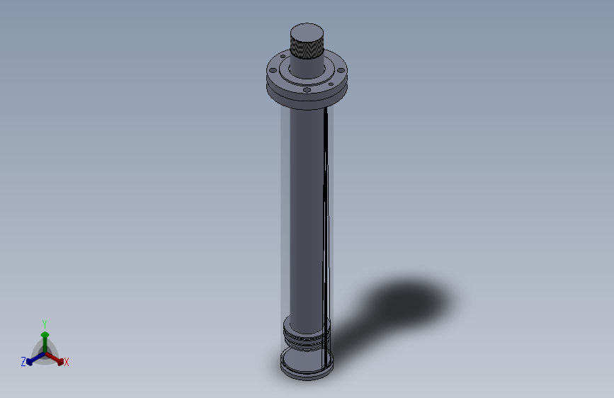 焊接式液压缸（带前安装法兰）110x80x710 mm