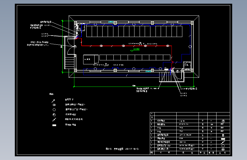 图6-23  照明布置图 （KB-1-T-04-C）