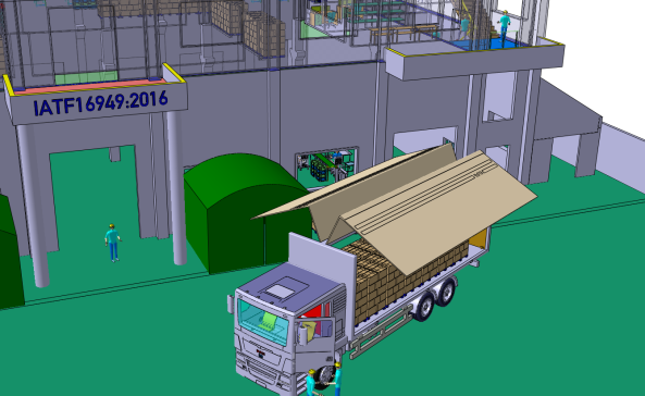 两侧开门载货汽车