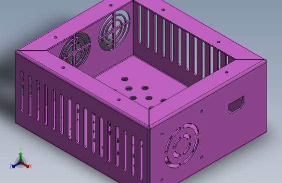 控制箱机器-金属板外壳（概念设计）