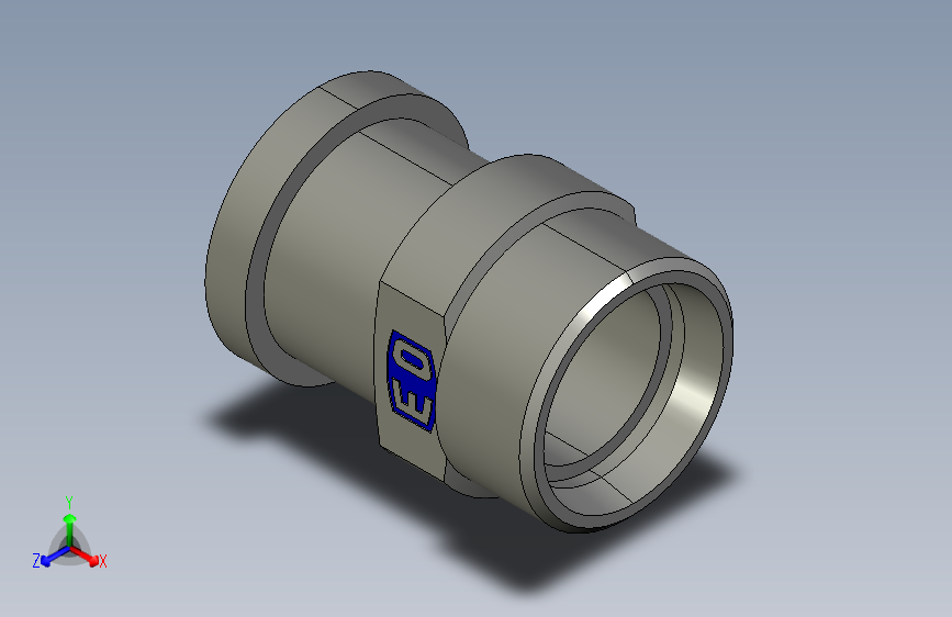 直法兰接头gfs33_28lcf.prt