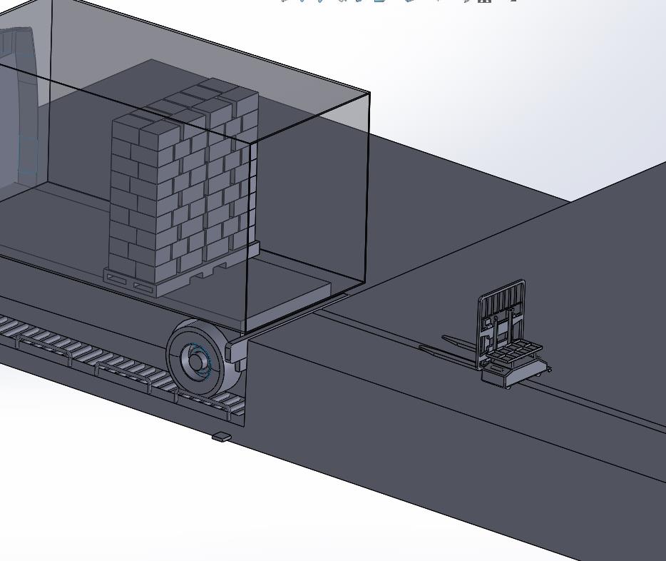 AGV小车自动装车