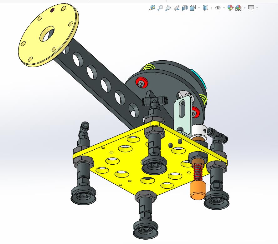 带自动分离机构的机器人抓手