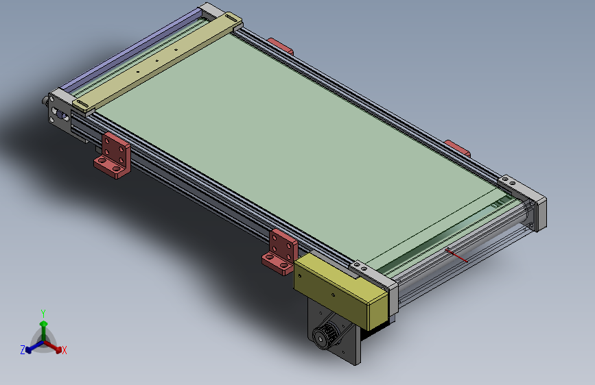 基于铝型材的皮带输送机
