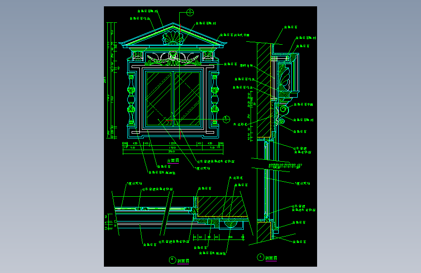 018-门大样（九）
